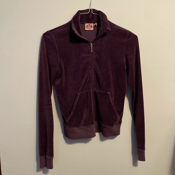 Juicy couture purple velour tracksuit - Picture 3 of 6